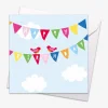 Bunting Birthday Card