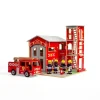 City Fire Station Bundle - Wooden Toy