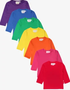 Organic Basic Long-Sleeved T-Shirt Bundle (4-5y / 110cm)