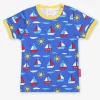 Organic Boat Print T-Shirt