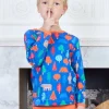 Organic Camping Bear Print T-Shirt