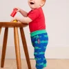 Organic Crocodile Print Yoga Pants