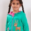Organic Fawn Applique Hoodie