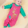 Organic Fawn Applique Slungarees