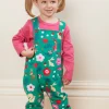 Organic Forest Adventure Print Dungarees