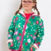 Organic Forest Adventure Fleece Applique Hoodie