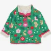 Organic Forest Adventure Print Cosy Fleece Sweatshirt