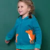 Organic Fox Applique Hoodie