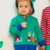 Organic Frog Applique Hoodie