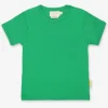 Organic Green Basic Short-Sleeved T-Shirt