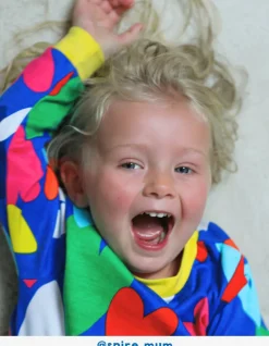Organic Heart Print Pyjamas