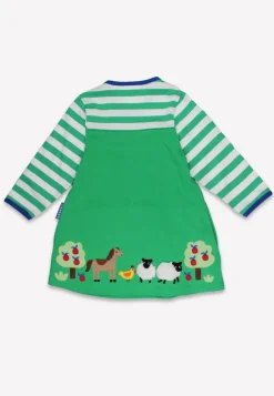 Organic Hillside Applique T-shirt Dress