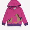 Organic Hillside Pony Applique Hoodie