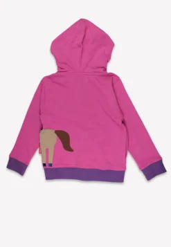 Organic Hillside Pony Applique Hoodie