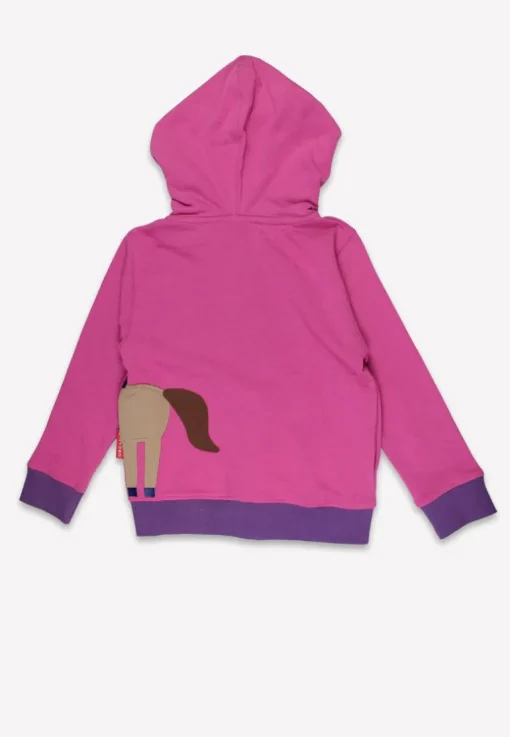 Organic Hillside Pony Applique Hoodie