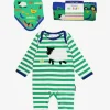 Organic Hillside Sheep Applique Baby Bundle