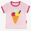 Organic Ice Cream Applique T-Shirt