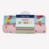 Organic Ice Cream Cones Print 2 Pack Muslins