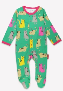 Organic Kitten Print Baby Gift Set