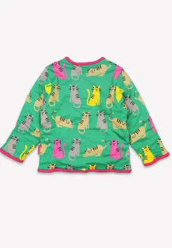 Organic Kitten Print Reversible Jacket