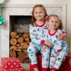 Organic Penguins Christmas Kids Pyjamas