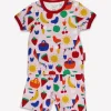 Organic Picnic Print Short Pyjamas