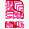 Organic Pink Garden Blanket