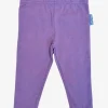 Organic Purple Basic Leggings