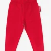 Organic Red Basic Leggings
