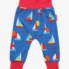 Organic Sailboat Print Yoga Pants