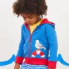 Organic Seaside Applique Hoodie