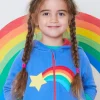 Organic Shooting Star Applique Hoodie