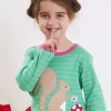 Organic Squirrel Applique T-Shirt