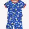 Organic St Ives Print Short Pyjamas