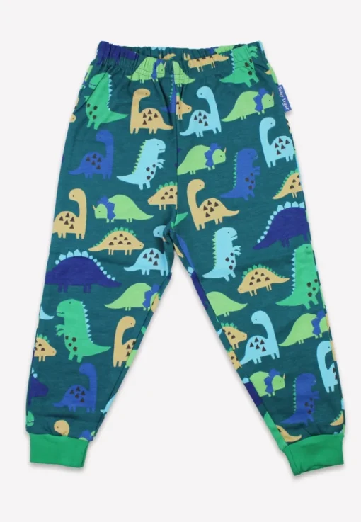 Organic Tonal Dinosaur Print Pyjamas