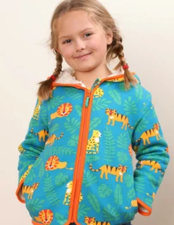 Organic Wild Cats Fleece Hoodie