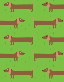 Sausage Dog Wrapping Paper