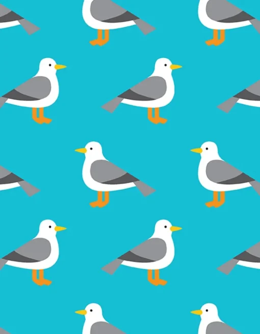 Seagull Wrapping Paper