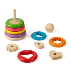 Secret Shape Stacker - Montessori Toy
