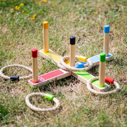 Wooden Quoits Game