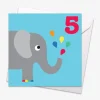 Age 5 Elly Birthday Card