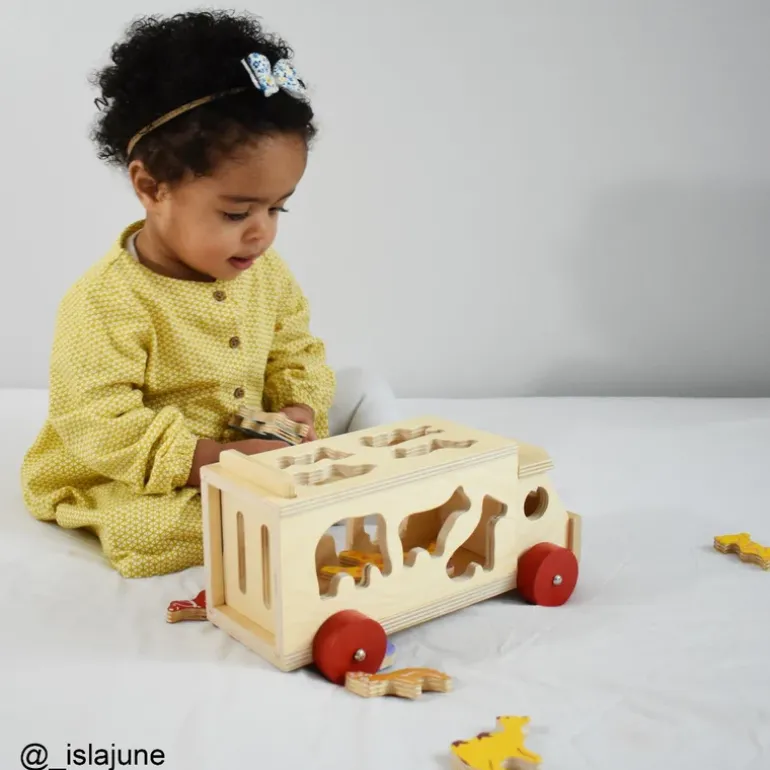 Animal Shape Lorry - Wooden Toy