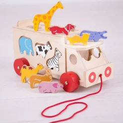 Animal Shape Lorry - Wooden Toy