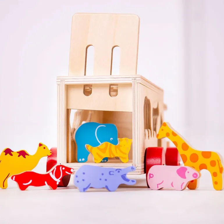Animal Shape Lorry - Wooden Toy