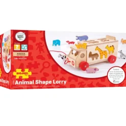 Animal Shape Lorry - Wooden Toy