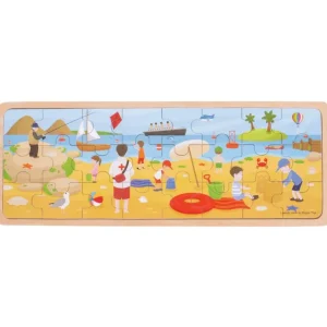 At the Seaside Puzzle - Wooden