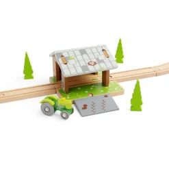 Barnyard - Train Tunnel Wooden Toy