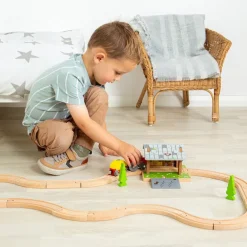 Barnyard - Train Tunnel Wooden Toy