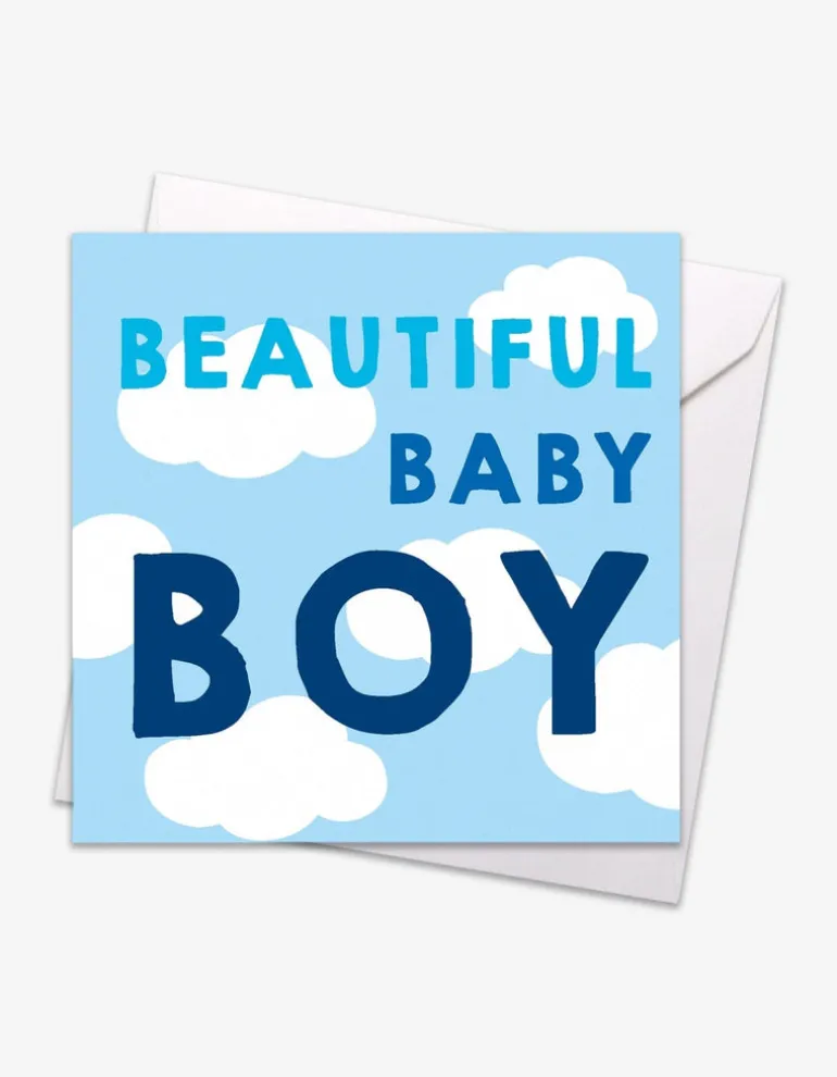 Beautiful Baby Boy Card