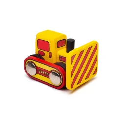 Bulldozer Low Loader - Wooden Train Toy